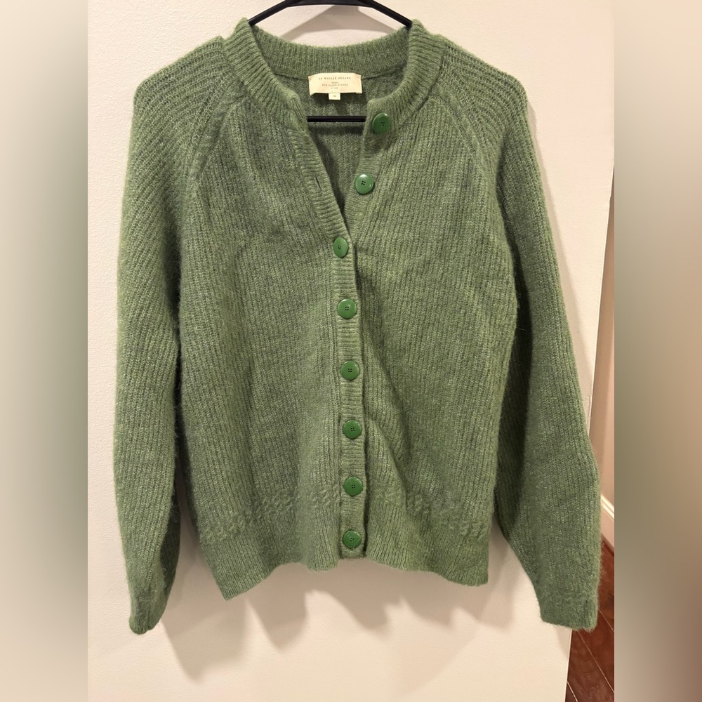 Sezane Othello Cardigan Laurel - Size M